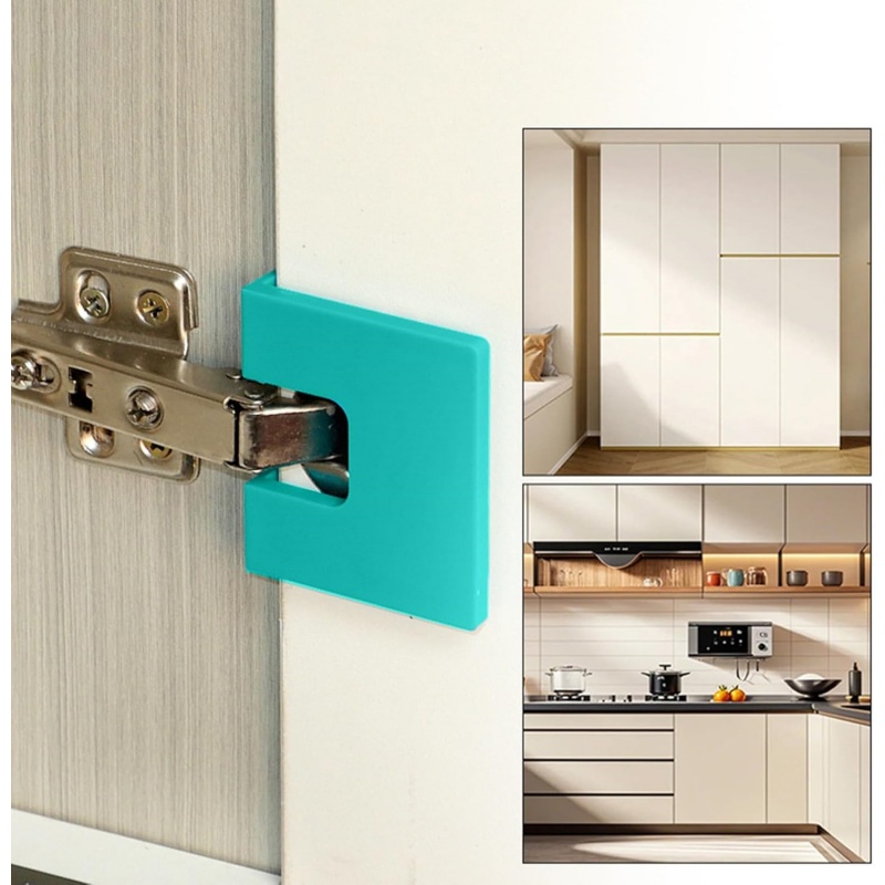 Cabinet Hinge Overlay - 2 Stück Türpfostenscharniervorrichtung | Türriegel-Installationsvorrichtung, Zimmermannsriegel-Installation