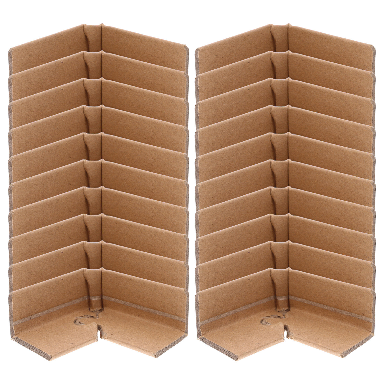 Furniture Hardware Manufacturer - 20 Stück verstärkte Papier-Eckenschützer mit Clip-Verschluss,