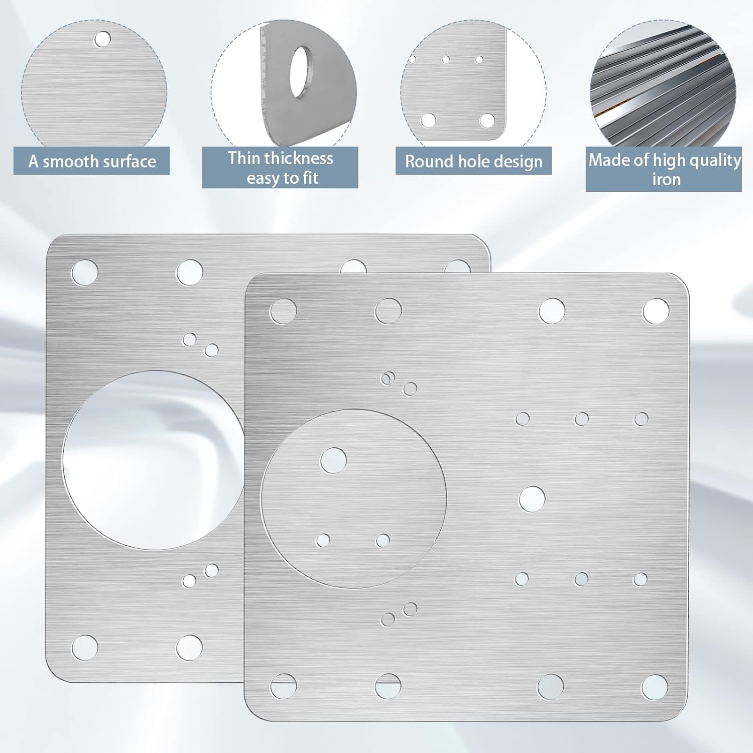 Scharnier-Reparaturplatten-Set – Cabinet Hinge Overlay Bewertung und Preis