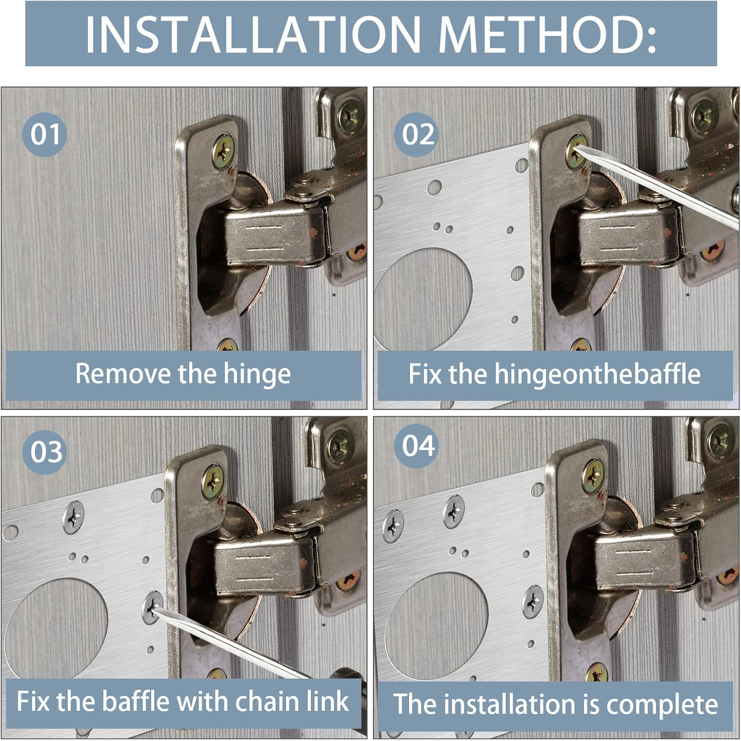 Scharnier-Reparaturplatten-Set – Cabinet Hinge Overlay Bewertung und Preis