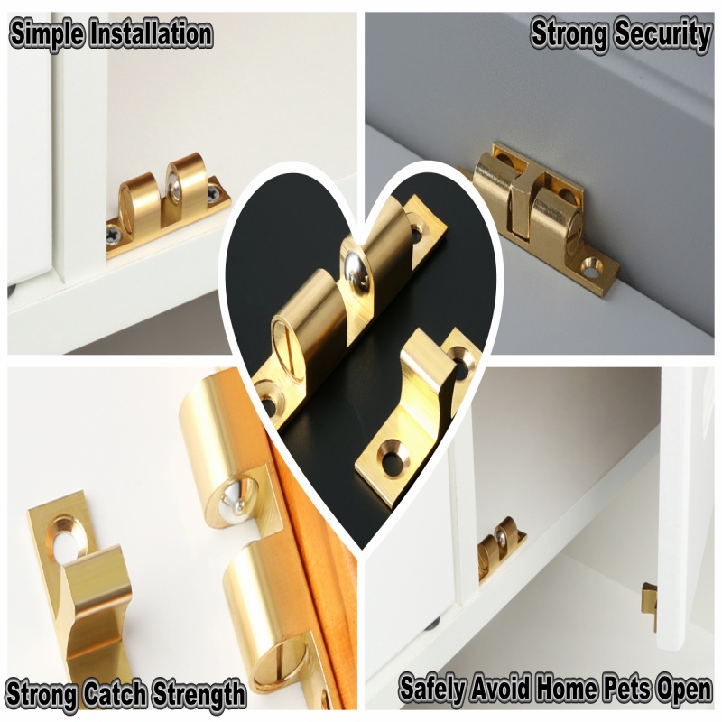 3/6 Stück Schranktür-Kugelschn – Furniture Hardware Fitting Bewertung und Preis