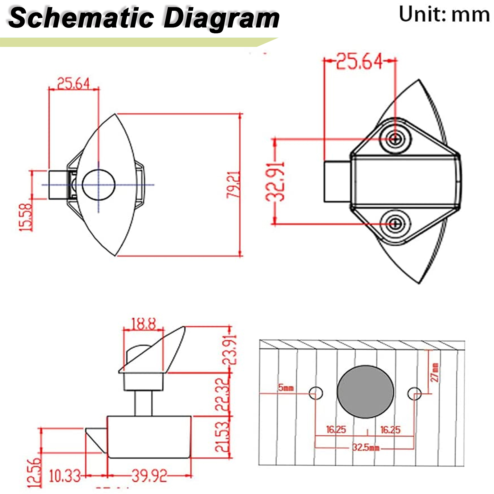 2x Wohnwagen Zink legierung Ha – Furniture Hardware Jig Bewertung und Preis