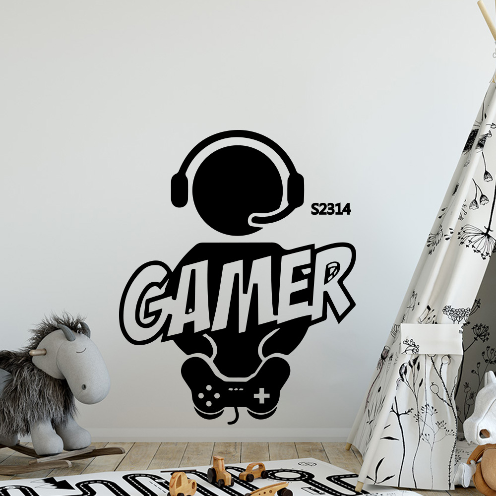 1pc Gamer Wand Kunst Aufkleber – Furniture Hardware Manufacturer Bewertung und Preis
